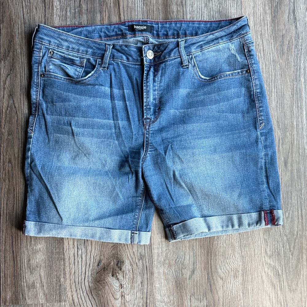 Kensie Classic Blue Jean Shorts